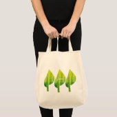 Tote Bag Devenez écolo éco-feuille de la nature (Devant (produit))