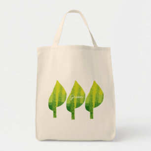 Tote Bag Devenez écolo éco-feuille de la nature