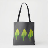 Tote Bag Devenez écolo éco-feuille de la nature (Devant)