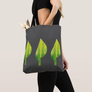 Tote Bag Devenez écolo éco-feuille de la nature