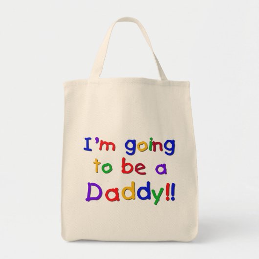 Tote Bag Devenir papa-Primaire (Devant)