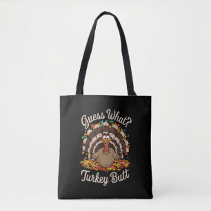 Tote Bag Devinez Ce Que La Turquie Mais Drôle Thanksgiving 