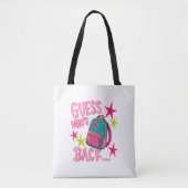 Tote Bag Devinez qui est de retour Encore drôle de rentrée  (Devant)