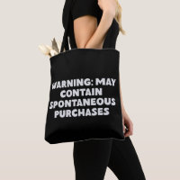 Devis amusant Humour de shopping noir et blanc ten