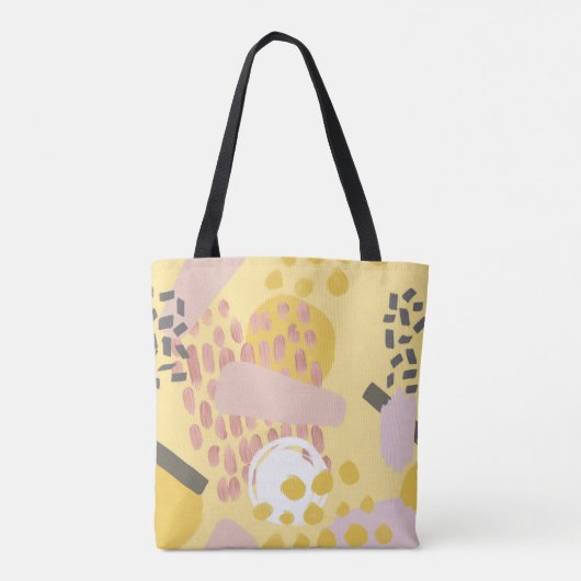 Tote Bag Devis d'achat pour Motifs Abstraites (Dos)