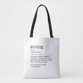Tote Bag Devis de définition de fonction personnalisée (Devant)