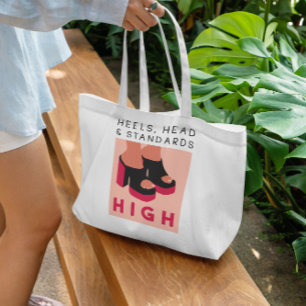 Tote Bag Devis de talons élevés
