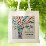 Tote Bag Devis inspirant<br><div class="desc">Ce Sac fourre-tout unique est décoré avec un design en mosaïque coloré. Ajoutez le devis que vous avez choisi pour le personnaliser. Cliquez sur Personnaliser pour modifier la police,  la taille de police et la couleur de police. Mosaïque originale © Michele Davies.</div>