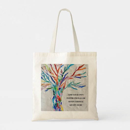 Tote Bag Devis inspirant (Dos)