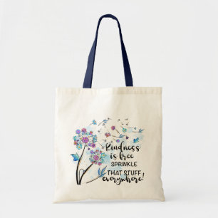 Tote Bag Devis motivationnel Dandelion
