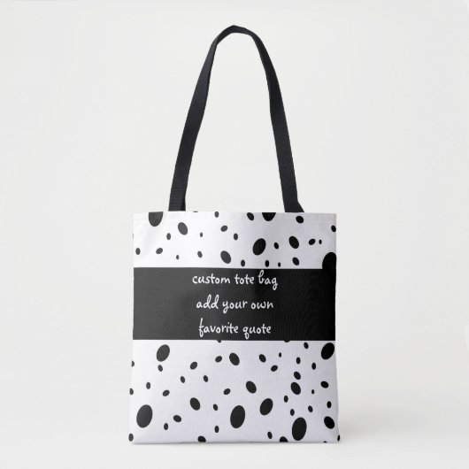 Tote Bag devis personnalisé fourre-tout ajouter une devis p (Devant)
