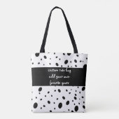 Tote Bag devis personnalisé fourre-tout ajouter une devis p (Dos)
