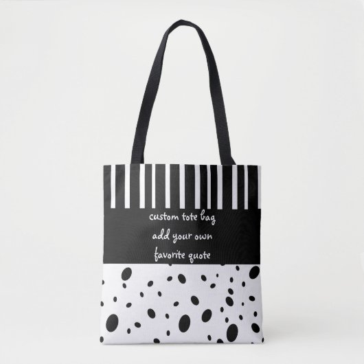 Tote Bag devis personnalisé fourre-tout ajouter une devis p (Devant)