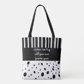 Tote Bag devis personnalisé fourre-tout ajouter une devis p (Dos)