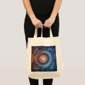 Tote Bag Dévoiler le royaume numérique (Devant (produit))