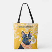 Tote Bag Devrais-Je Surestimer Mon Explication ? (Dos)