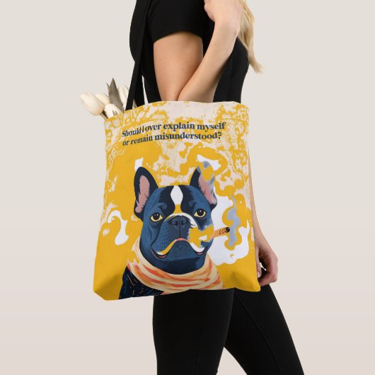 Tote Bag Devrais-Je Surestimer Mon Explication ? (De près)