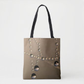 Tote Bag Dew baisse sur une fourre-tout web (Devant)