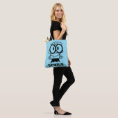 Tote Bag Dexter "Genius" - Graphique en bref (Sur le modèle)