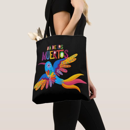 Tote Bag Dia De Los Muertos (De près)