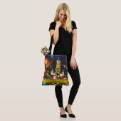 Tote Bag Dia de Los Muertos PV-190130 (Sur le modèle)