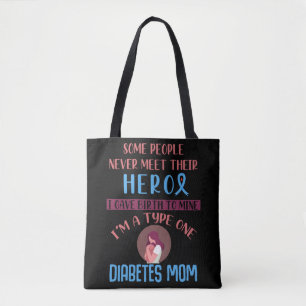 Tote Bag Diabète Mère Diabète Sensibilisation des enfants