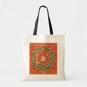 Tote Bag Diagramme cosmique de Mandala pour la méditation