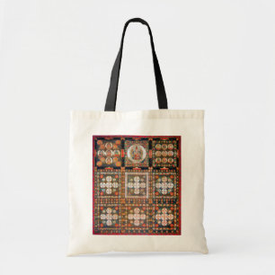Tote Bag Diagramme cosmique Mandala pour la méditation