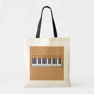 Tote Bag Diagramme de clavier de piano