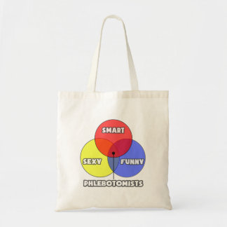 Tote Bag Diagramme de Venn .. Phlebotomiste