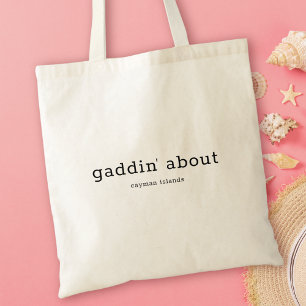 Tote Bag Dialecte Caïmanien humoristique de Kadhin