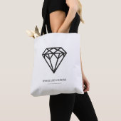 Tote Bag Diamant (De près)