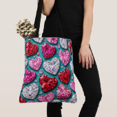 Tote Bag Diamants à gogo (De près)