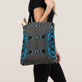 Tote Bag Diamants noirs -1-Swirl (De près)