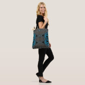 Tote Bag Diamants noirs -1-Swirl (Sur le modèle)