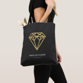 Tote Bag Diamond d'or (De près)