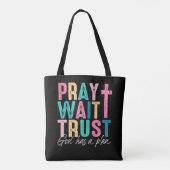 Tote Bag Dieu A Un Plan (Dos)