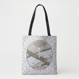 Tote Bag Dieu donne un chemin