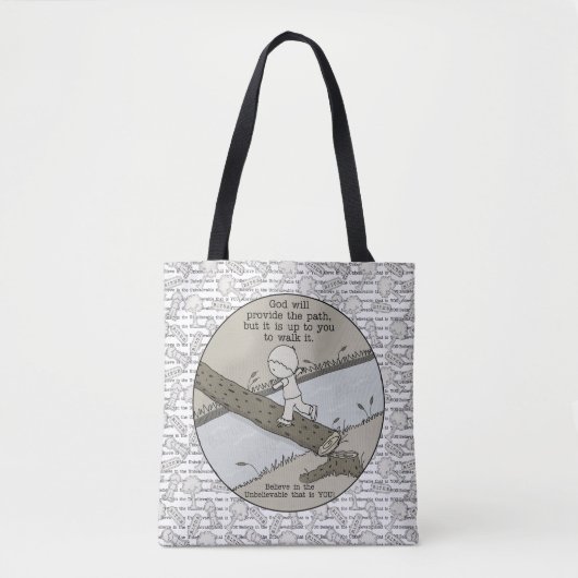 Tote Bag Dieu donne un chemin (Devant)