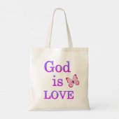 Tote Bag Dieu est amour (Dos)