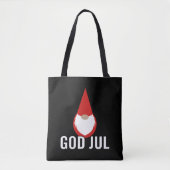 Tote Bag Dieu Jul Gnome Tomte Joyeux Noël (Devant)