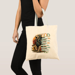 Tote Bag Dieu M'A Conçu...