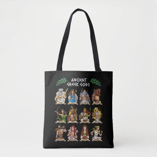 Tote Bag Dieux grecs anciens (Devant)