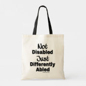 Tote Bag Différent Abled (Dos)