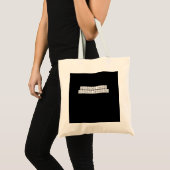Tote Bag Difficile à travailler - Vibes de travail (Devant (produit))