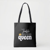TOTE BAG DIFFICULTÉ À FAIRE LA REINE (Devant)
