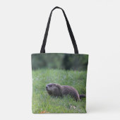 Tote Bag Digger de trou du diable (Dos)