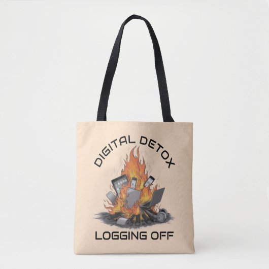 Tote Bag Digital Detox (Devant)