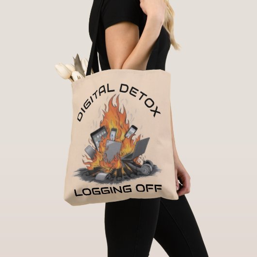 Tote Bag Digital Detox (De près)