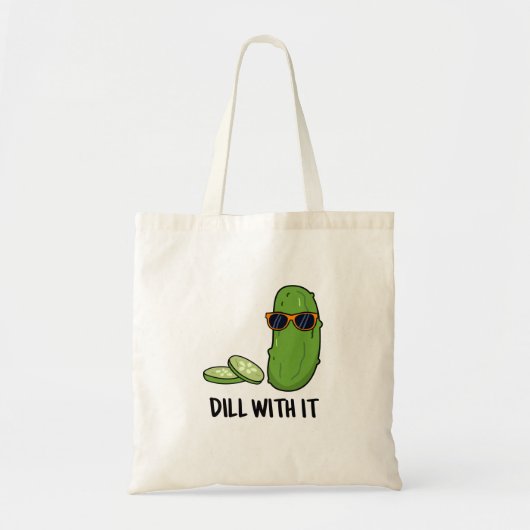 Tote Bag Dill Avec Il Dill Dill Picket Pun (Devant)